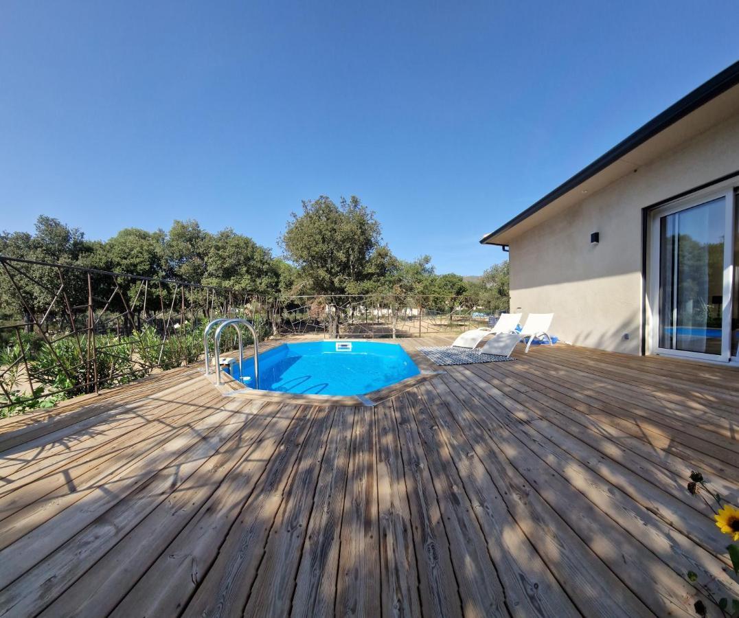 Domaine U Filanciu - Casa Ghjulia - Centru Di Corsica Villa Moltifao Exterior photo